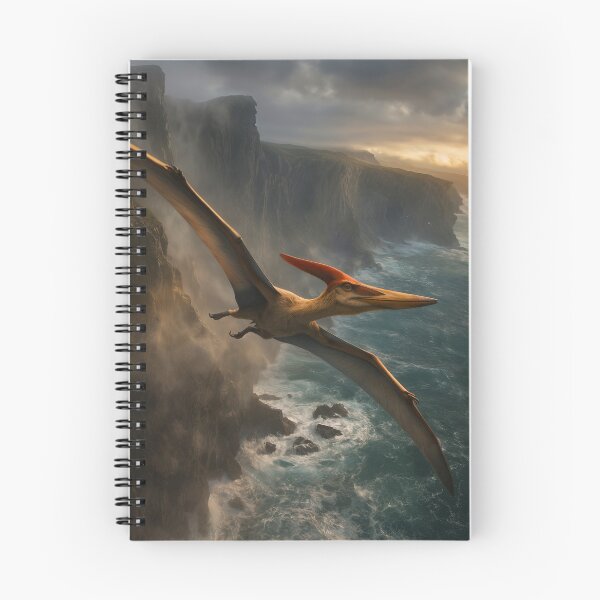 Item preview, Pteranodon above the cliffs designed and sold by Fantastic Dinosaurs.
