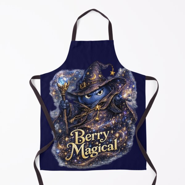 Item preview, Berry Magical Funny Wizard Blueberry Fantasy Sorcerer Design designed and sold by irfanshikh.
