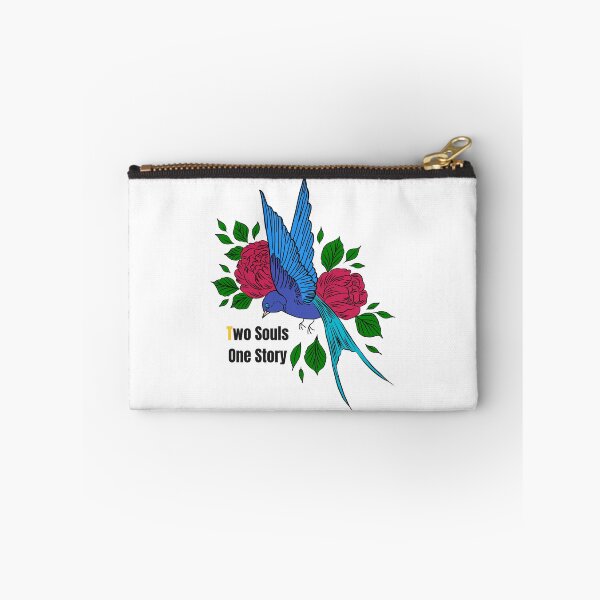 Item preview, Two Souls One Story | Romantic Love Couple Design | Minimal Quote Art designed and sold by amarprints.