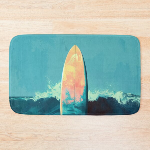 Item preview, CLEAN SURF ART – Modern Home Art Print designed and sold by MarkedArtPrints.