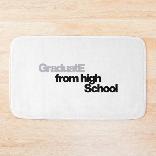 Item preview, Graduate from high school designed and sold by ArtistTejal.