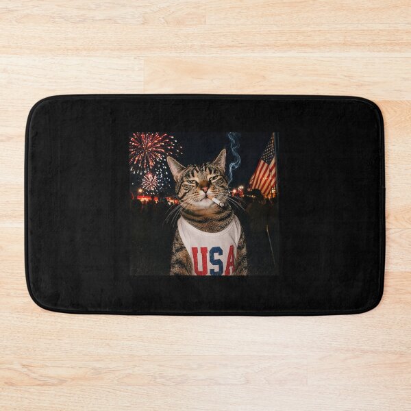 Item preview, Smoking Cat, Fourth of July  designed and sold by KillianGrantM.