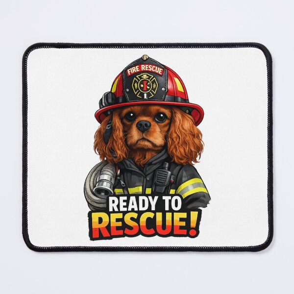 Item preview, Ready to Rescue Ruby Cavalier designed and sold by SpottyRainbow.