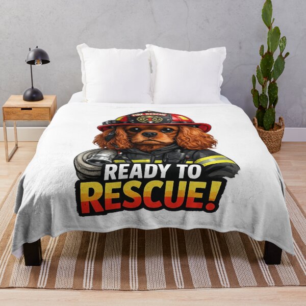 Item preview, Ready to Rescue Ruby Cavalier designed and sold by SpottyRainbow.