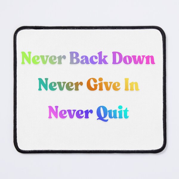 Item preview, Never Back Down Streetwear Shirt designed and sold by Niknaqprints.