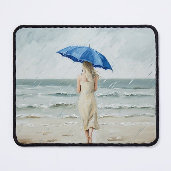 Item preview, A Conversation with the Sea - Impressionist Fine Art Painting Poster designed and sold by Expats Studio.