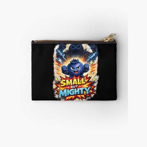 Item preview, Small But Mighty Funny Tough Blueberry Motivational Design designed and sold by irfanshikh.