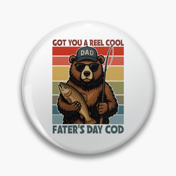 Item preview, Got You A Reel Cool Fater's Day Cod designed and sold by ladycerebellum.