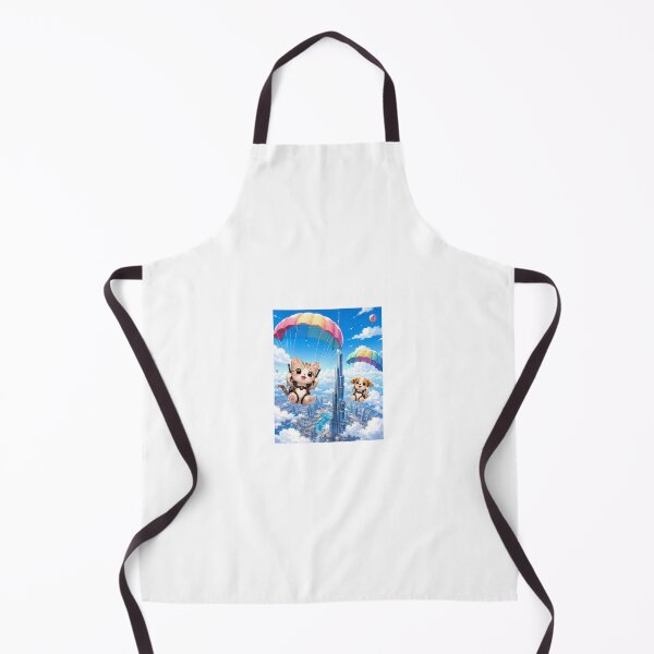 Item preview, Sky Leap Adventure – Cat & Dog Cloud Dive designed and sold by QuirkNest Studio .