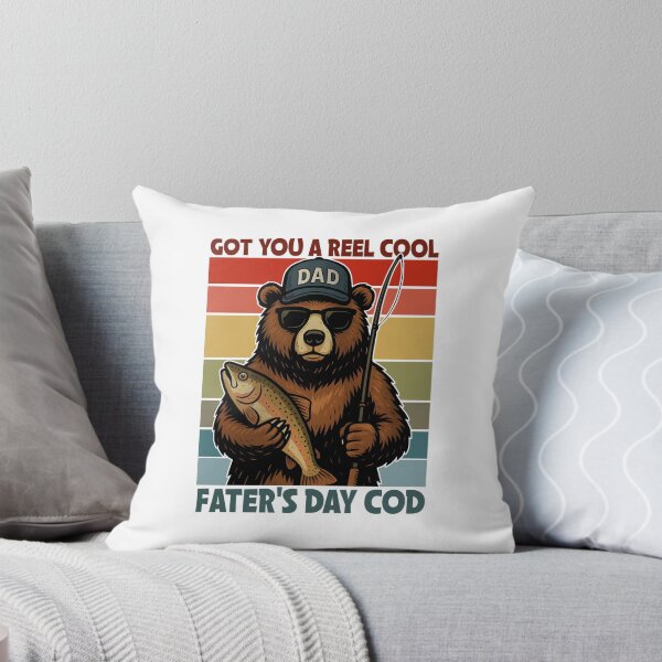Item preview, Got You A Reel Cool Fater's Day Cod designed and sold by ladycerebellum.