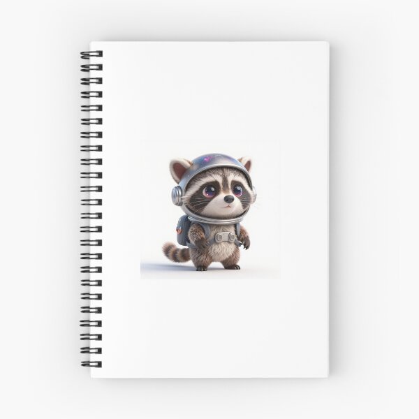 Item preview, Cute Realistic Space Raccoon Thief Astronaut - Adorable Galaxy Bandit Art designed and sold by MrArtist Shop.
