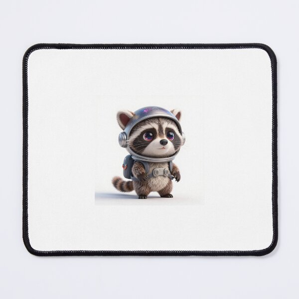 Item preview, Cute Realistic Space Raccoon Thief Astronaut - Adorable Galaxy Bandit Art designed and sold by MrArtist Shop.