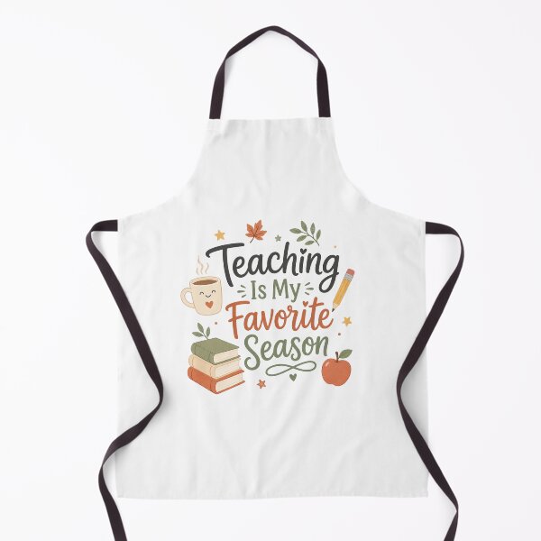 Item preview, Teaching Is My Favorite Season - Minimal Teacher Fall Design designed and sold by KHCreative2025.