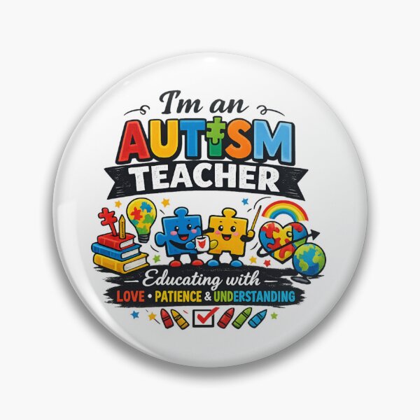 Item preview, Autism Teacher – Educating with Love, Patience & Understanding  designed and sold by SidTastic .