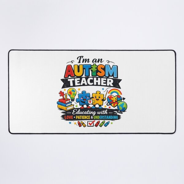 Item preview, Autism Teacher – Educating with Love, Patience & Understanding  designed and sold by SidTastic .