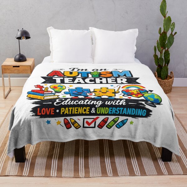 Item preview, Autism Teacher – Educating with Love, Patience & Understanding  designed and sold by SidTastic .