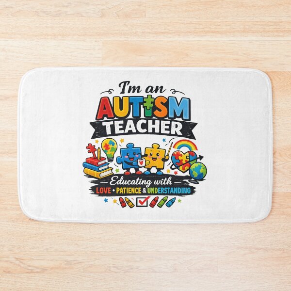 Item preview, Autism Teacher – Educating with Love, Patience & Understanding  designed and sold by SidTastic .