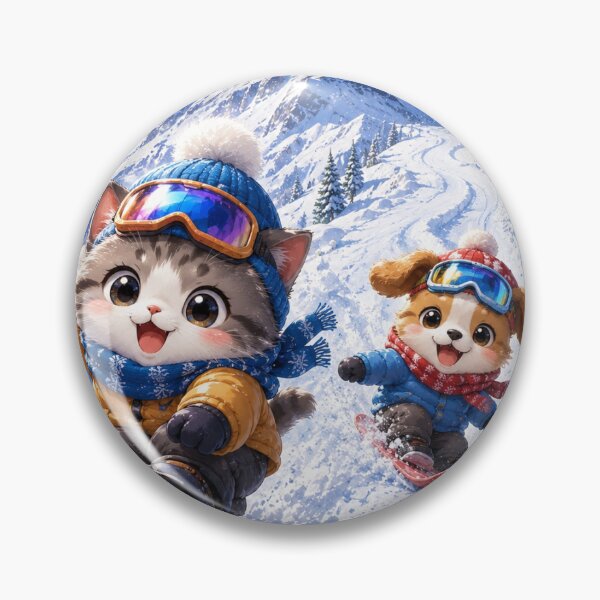 Item preview, Snow Rush Pals – Ice Slide Adventure designed and sold by QuirkNest Studio .