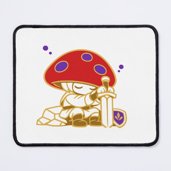 Item preview, Resting Mushroom Knight designed and sold by KungPowUnicorn.