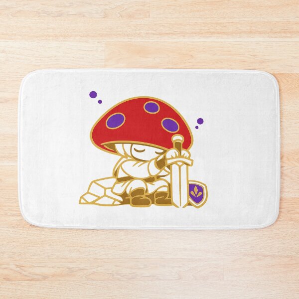 Item preview, Resting Mushroom Knight designed and sold by KungPowUnicorn.