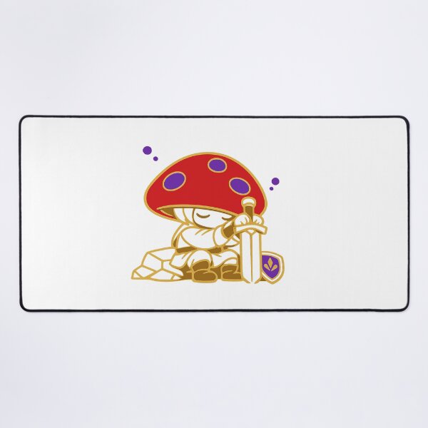 Item preview, Resting Mushroom Knight designed and sold by KungPowUnicorn.