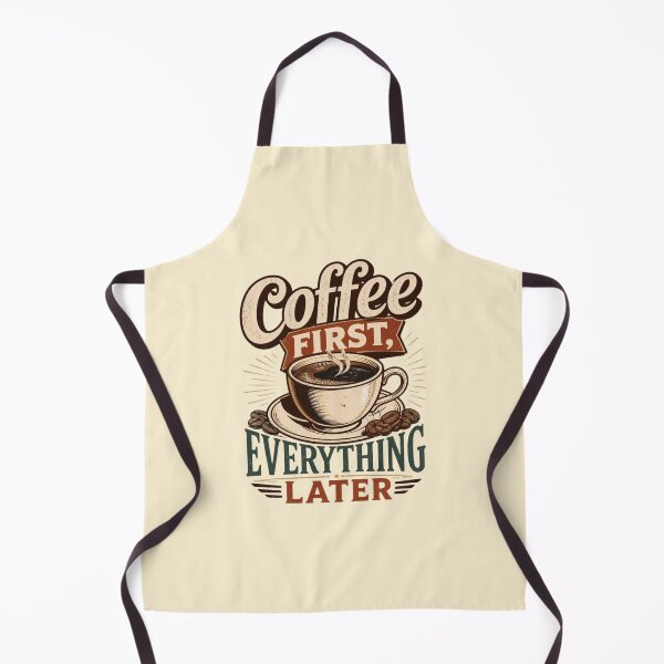 Item preview, Coffee First – Funny Quote Design designed and sold by ABLAT-CREATIONS.