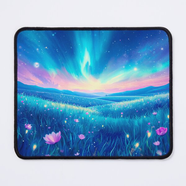 Item preview, Eternal Dream Fields Watercolor Alien Landscape designed and sold by Luminous Wilds.