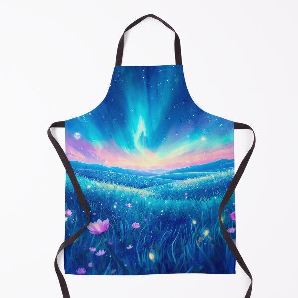 Item preview, Eternal Dream Fields Watercolor Alien Landscape designed and sold by Luminous Wilds.