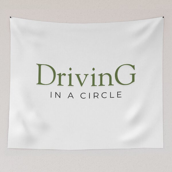 Item preview, Driving in a circle designed and sold by ArtistTejal.
