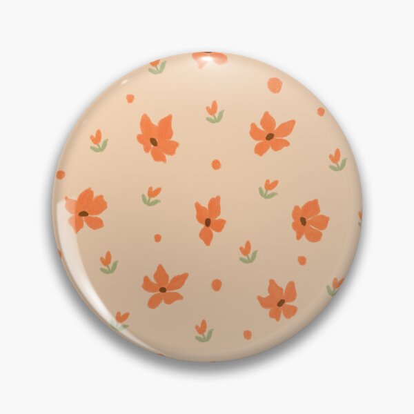 Item preview, Orange Flower Pattern designed and sold by flowerheadria.