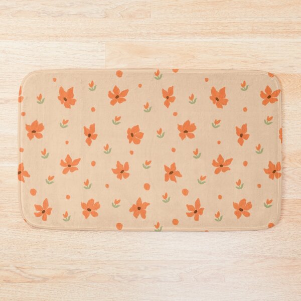 Item preview, Orange Flower Pattern designed and sold by flowerheadria.