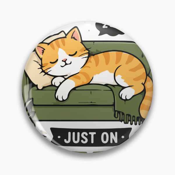 Item preview, Cute Cat Sleeping on Sofa Not Lazy Energy Save Mode Graphic designed and sold by banglalook.