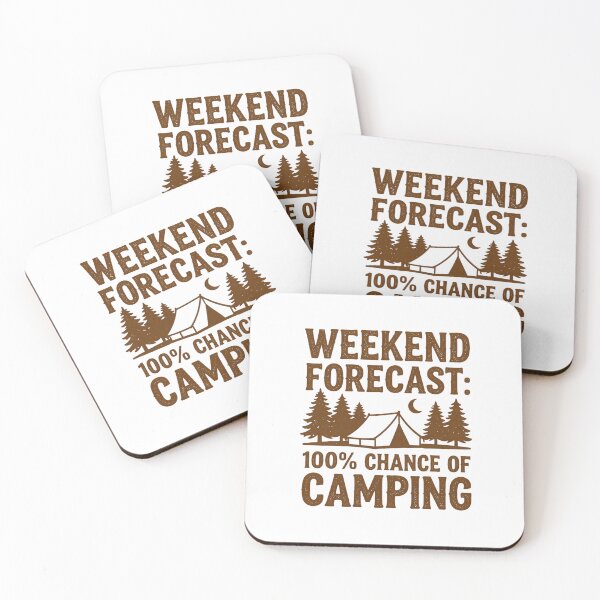 Item preview, Weekend forecast camping designed and sold by CampNest83.