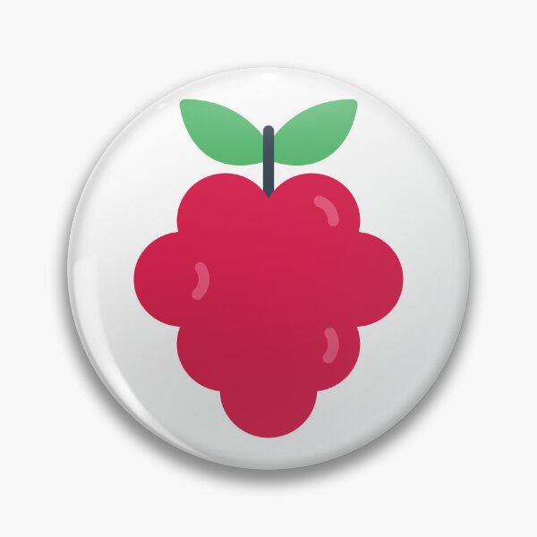 Item preview, Fresh Red Raspberry - Delicate Berry Sticker for Desserts & Breakfast Bowls designed and sold by Tr Creative Design.