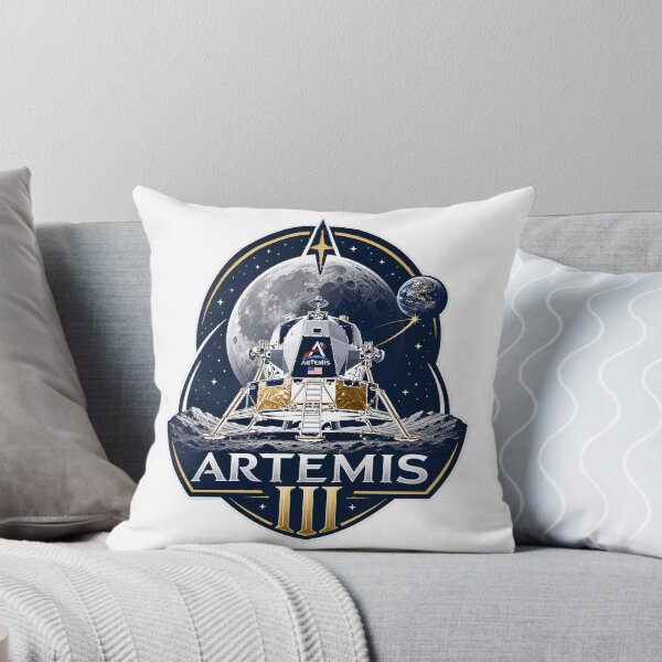 Item preview, Artemis III Mission Moon Landing Space Exploration Logo designed and sold by Ahmed Nedji.