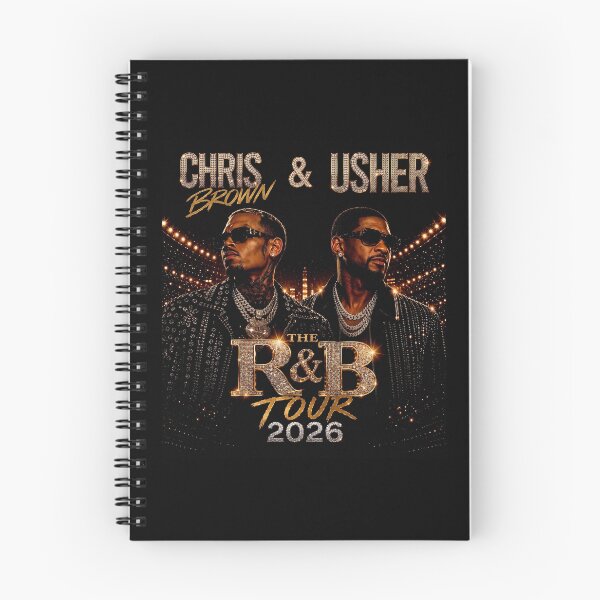 Item preview, Raymond and Brown Tour 2026, R&B Tour Chris Brown Usher Raymond, R and B tour  designed and sold by chibichibii.