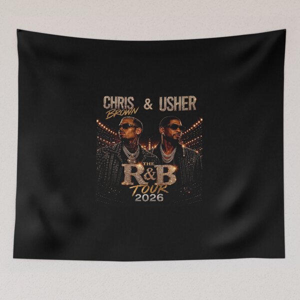 Item preview, Raymond and Brown Tour 2026, R&B Tour Chris Brown Usher Raymond, R and B tour  designed and sold by chibichibii.