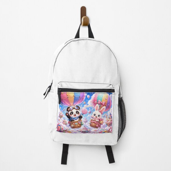 Item preview, Candy Cloud Journey – Panda & Bunny Dream Ride designed and sold by QuirkNest Studio .