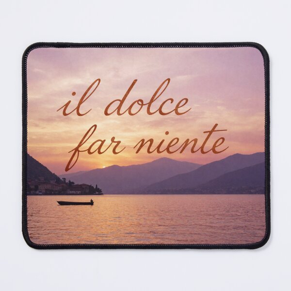 Item preview, Il Dolce far niente designed and sold by LaughandLaugh.
