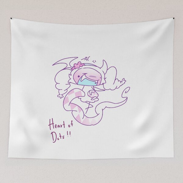 Item preview, Heart of Dots Kawaii Pastel Chibi Monster Girl designed and sold by PeaceTypo.