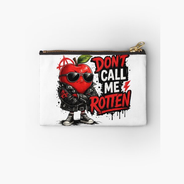 Item preview, Dont Call Me Rotten Funny Punk Apple Rebel Quote Design designed and sold by irfanshikh.