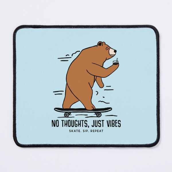 Item preview, No Thoughts, Just Vibes designed and sold by RetroChunky®.