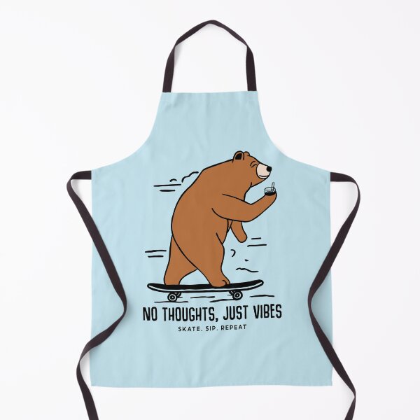 Item preview, No Thoughts, Just Vibes designed and sold by RetroChunky®.