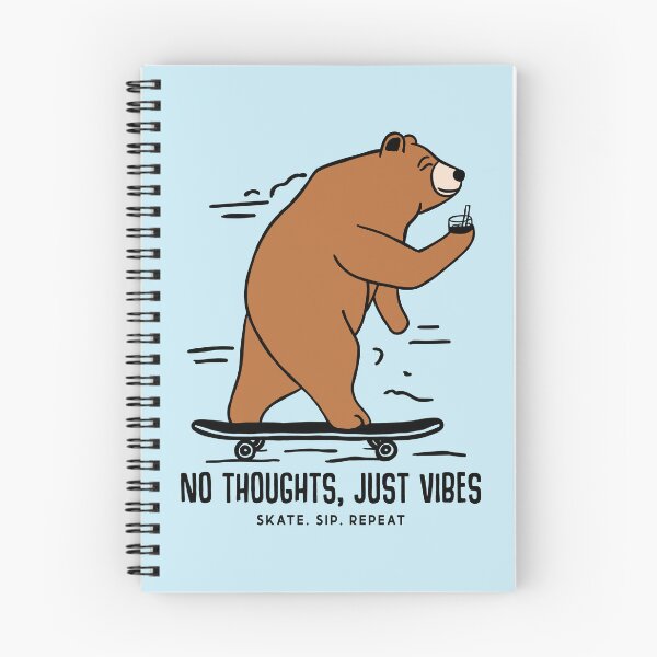 Item preview, No Thoughts, Just Vibes designed and sold by RetroChunky®.
