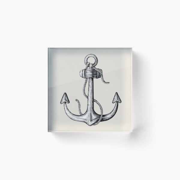 Item preview, Nautical Boat Anchor designed and sold by newburyboutique.