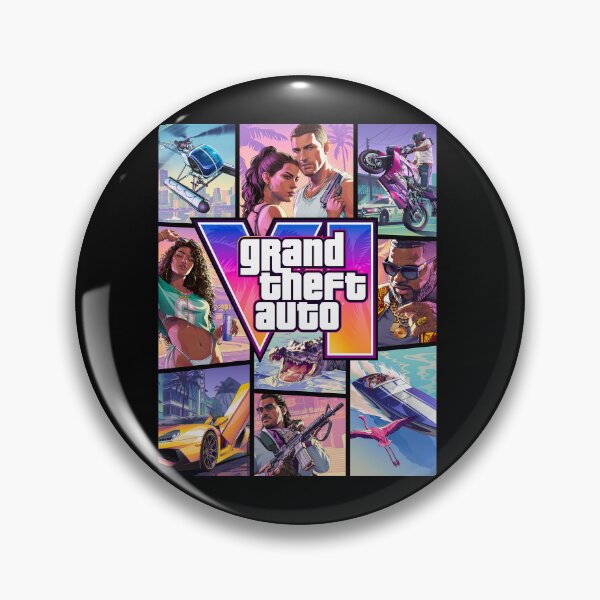 Item preview, GTA 6 Vice Sunset City designed and sold by chibichibii.