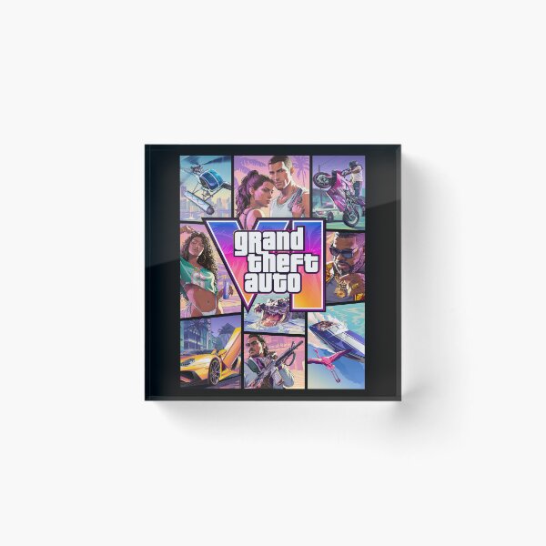 Item preview, GTA 6 Vice Sunset City designed and sold by chibichibii.
