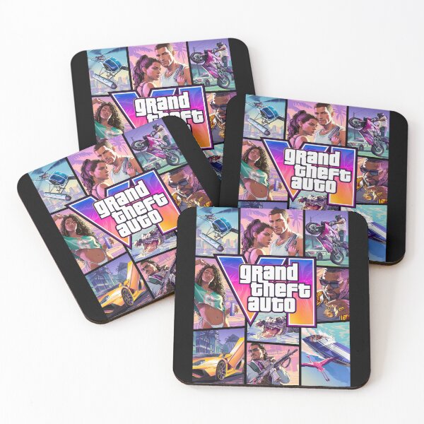 Item preview, GTA 6 Vice Sunset City designed and sold by chibichibii.