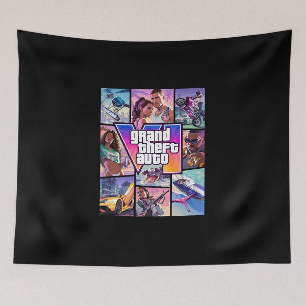 Item preview, GTA 6 Vice Sunset City designed and sold by chibichibii.