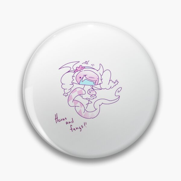 Item preview, Horns And Fangs Cute Chibi Devil Monster Girl designed and sold by PeaceTypo.